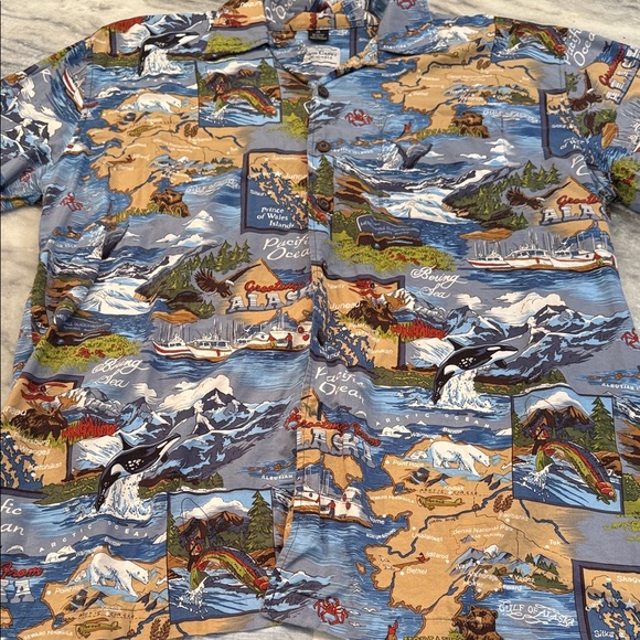 Men's Alaska short sleeve button down - Picture 5 of 5